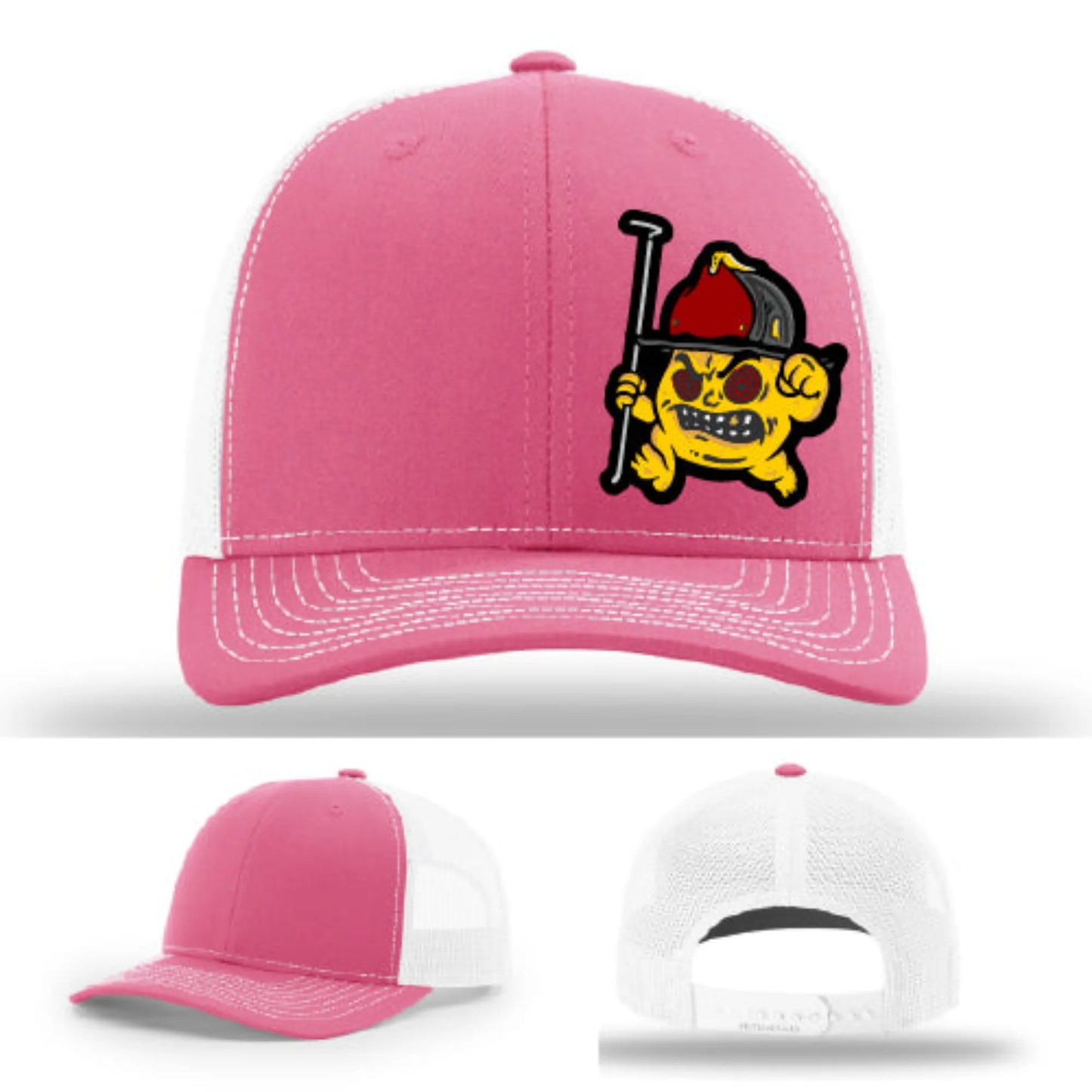 Backdraft Bastard Hat | Firefighter Leather Patch Design