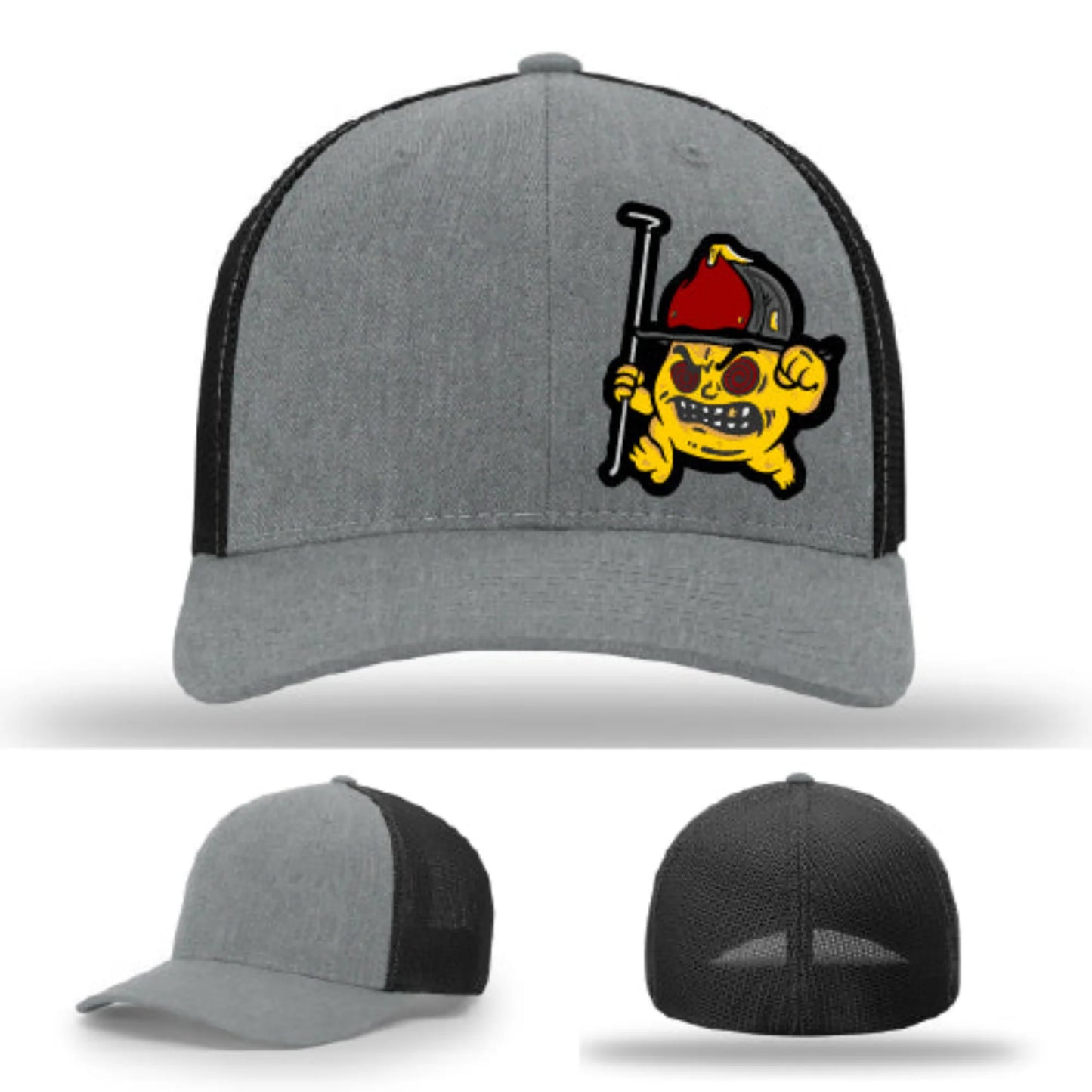 Backdraft Bastard Hat | Firefighter Leather Patch Design