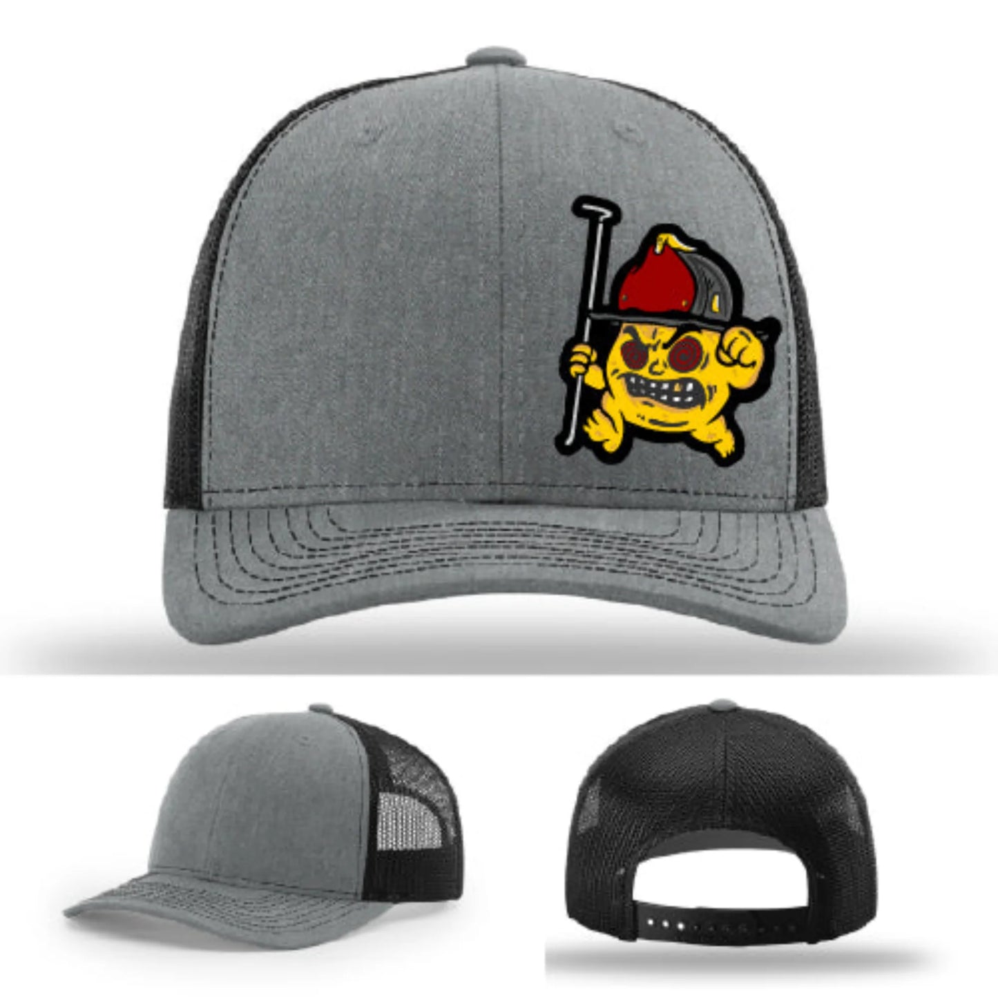 Backdraft Bastard Hat | Firefighter Leather Patch Design