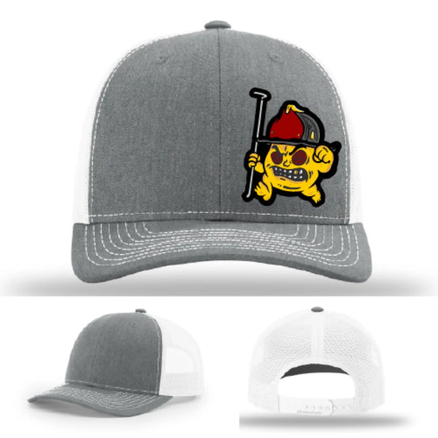 Backdraft Bastard Hat | Firefighter Leather Patch Design