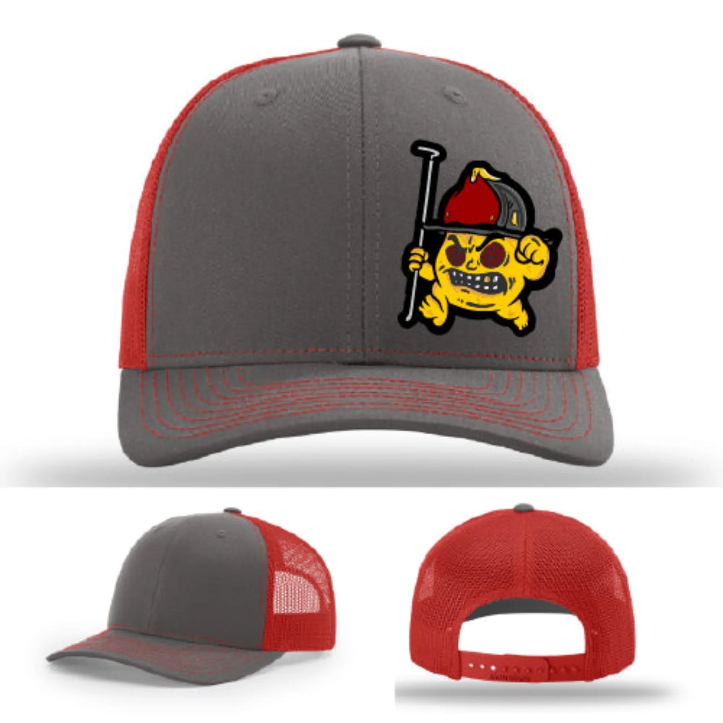 Backdraft Bastard Hat | Firefighter Leather Patch Design
