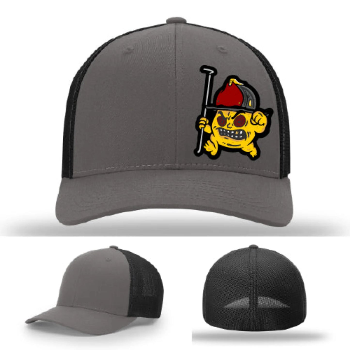 Backdraft Bastard Hat | Firefighter Leather Patch Design