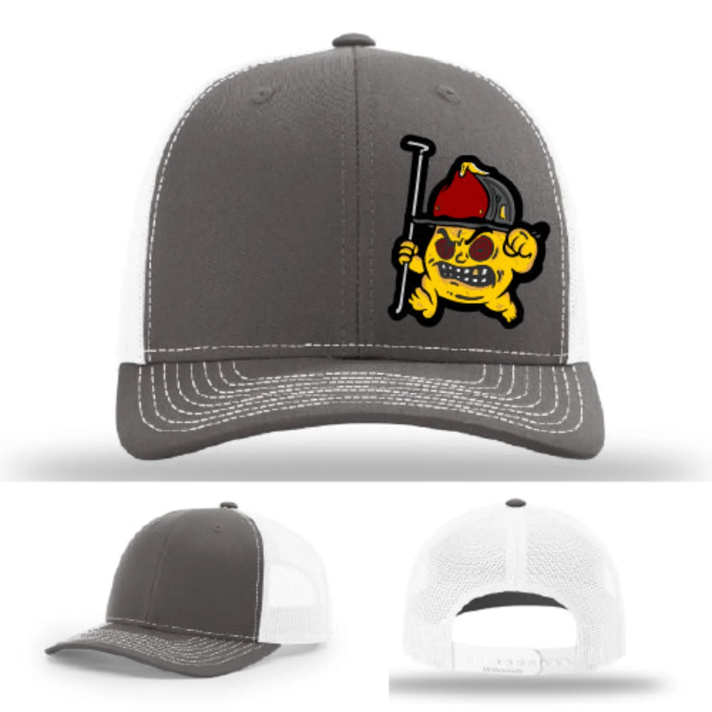 Backdraft Bastard Hat | Firefighter Leather Patch Design