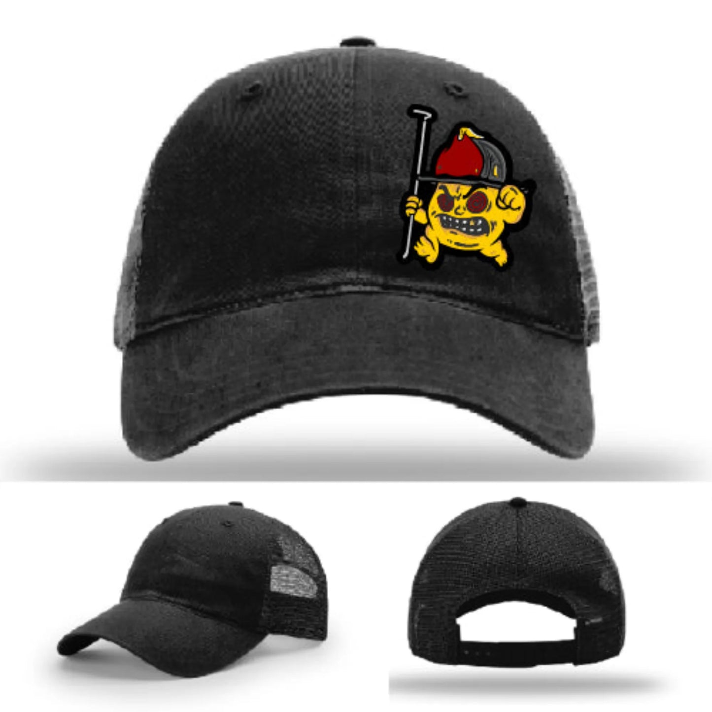 Backdraft Bastard Hat | Firefighter Leather Patch Design
