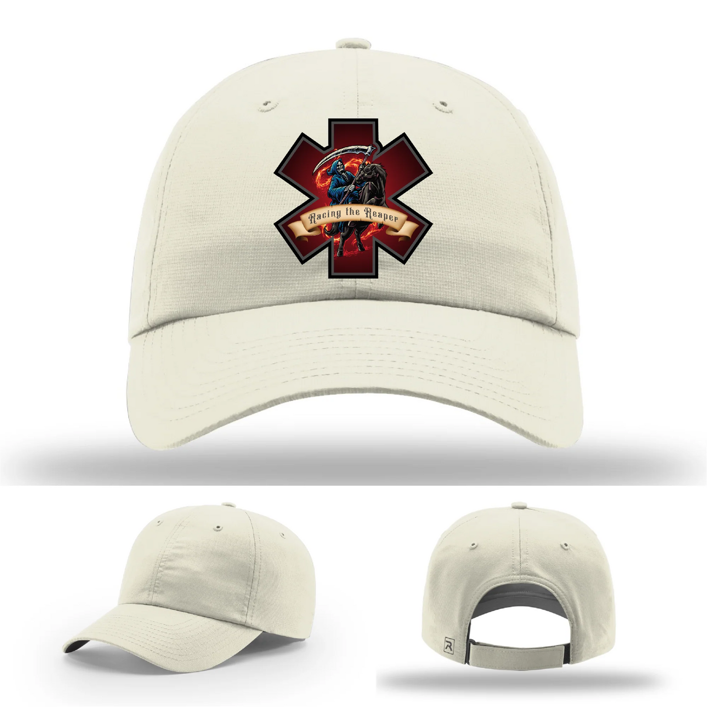 EMS Reaper Hat | Leather Patch First Responder Design