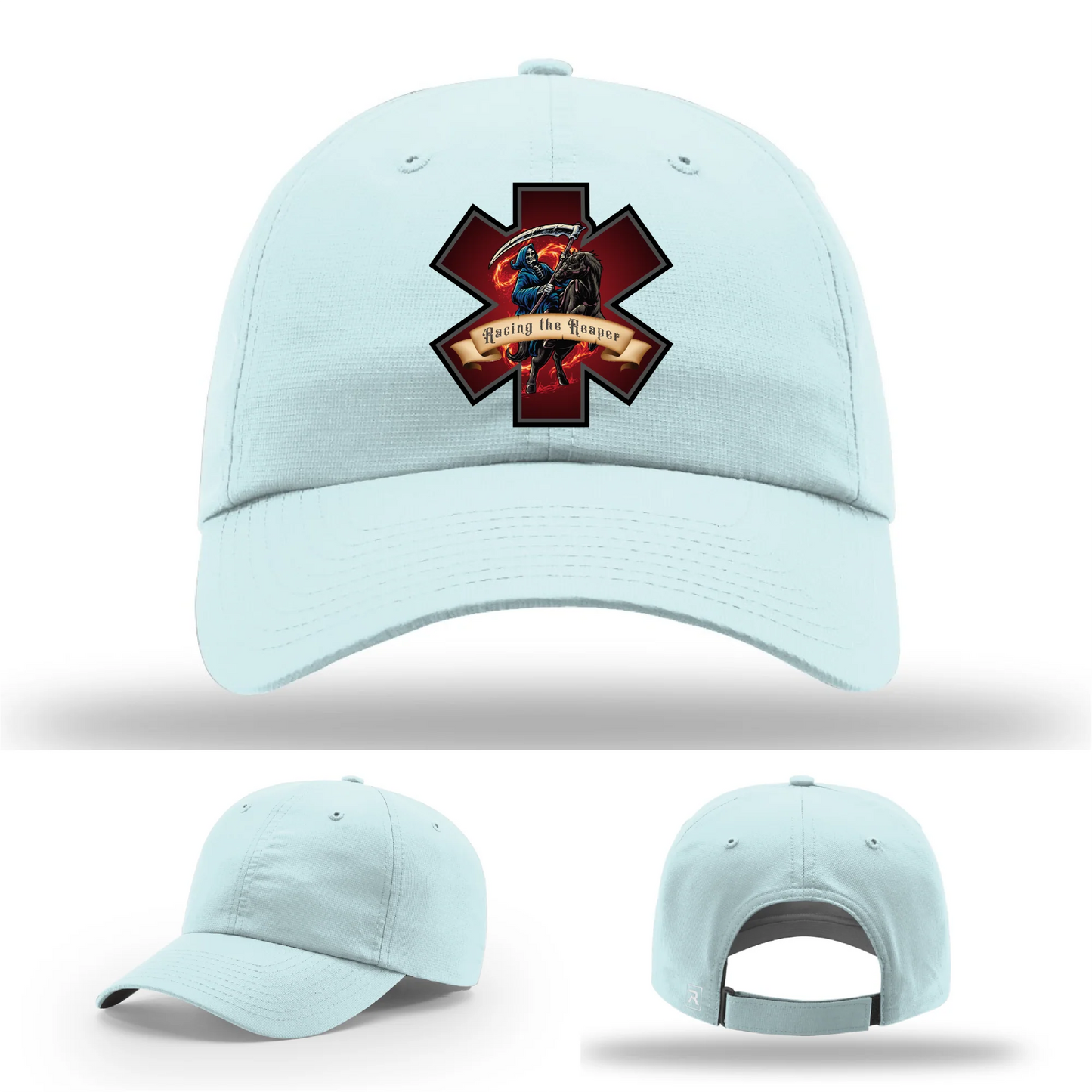 EMS Reaper Hat | Leather Patch First Responder Design