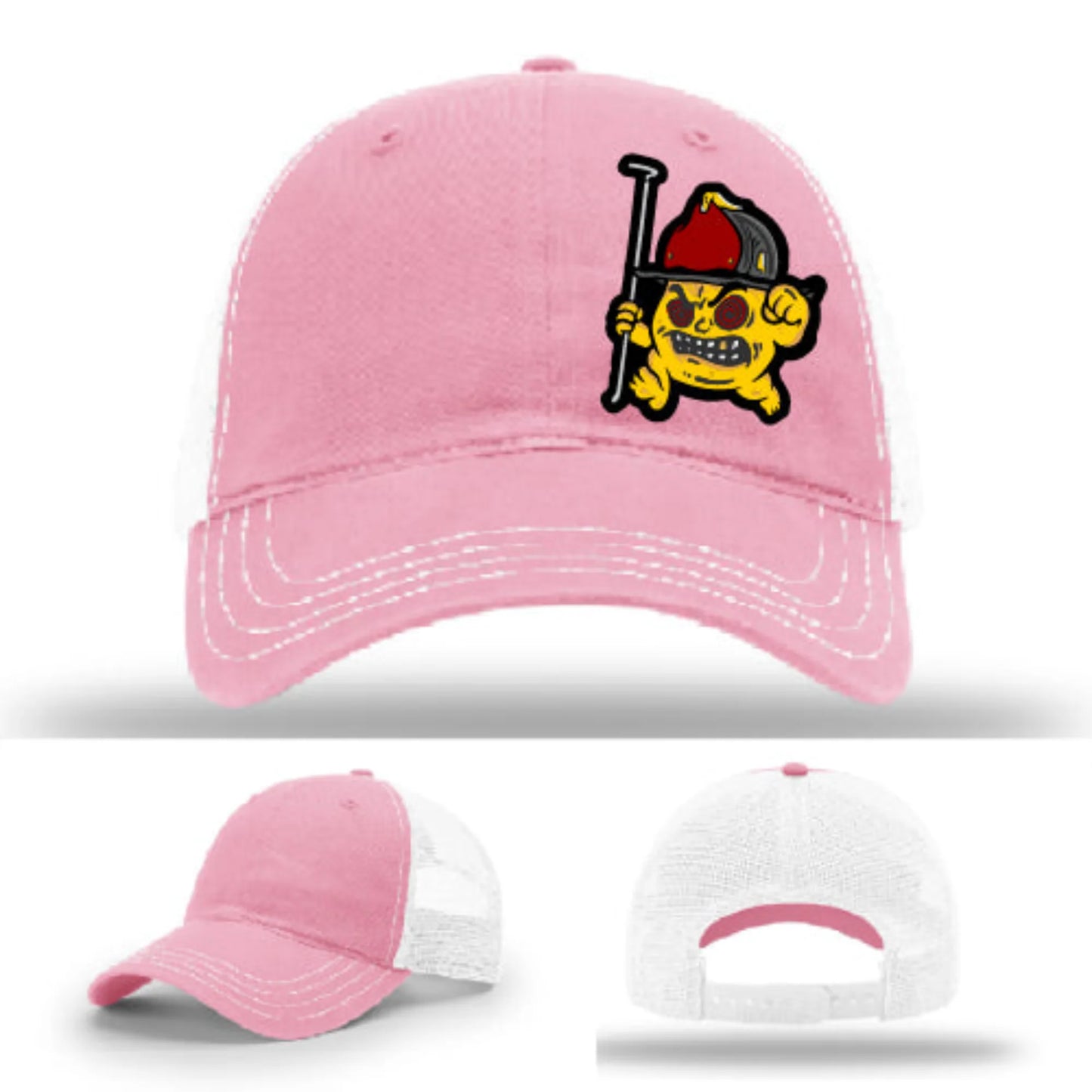 Backdraft Bastard Hat | Firefighter Leather Patch Design