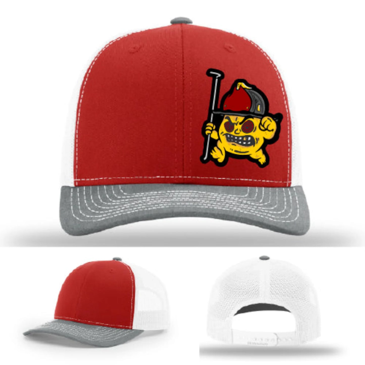 Backdraft Bastard Hat | Firefighter Leather Patch Design