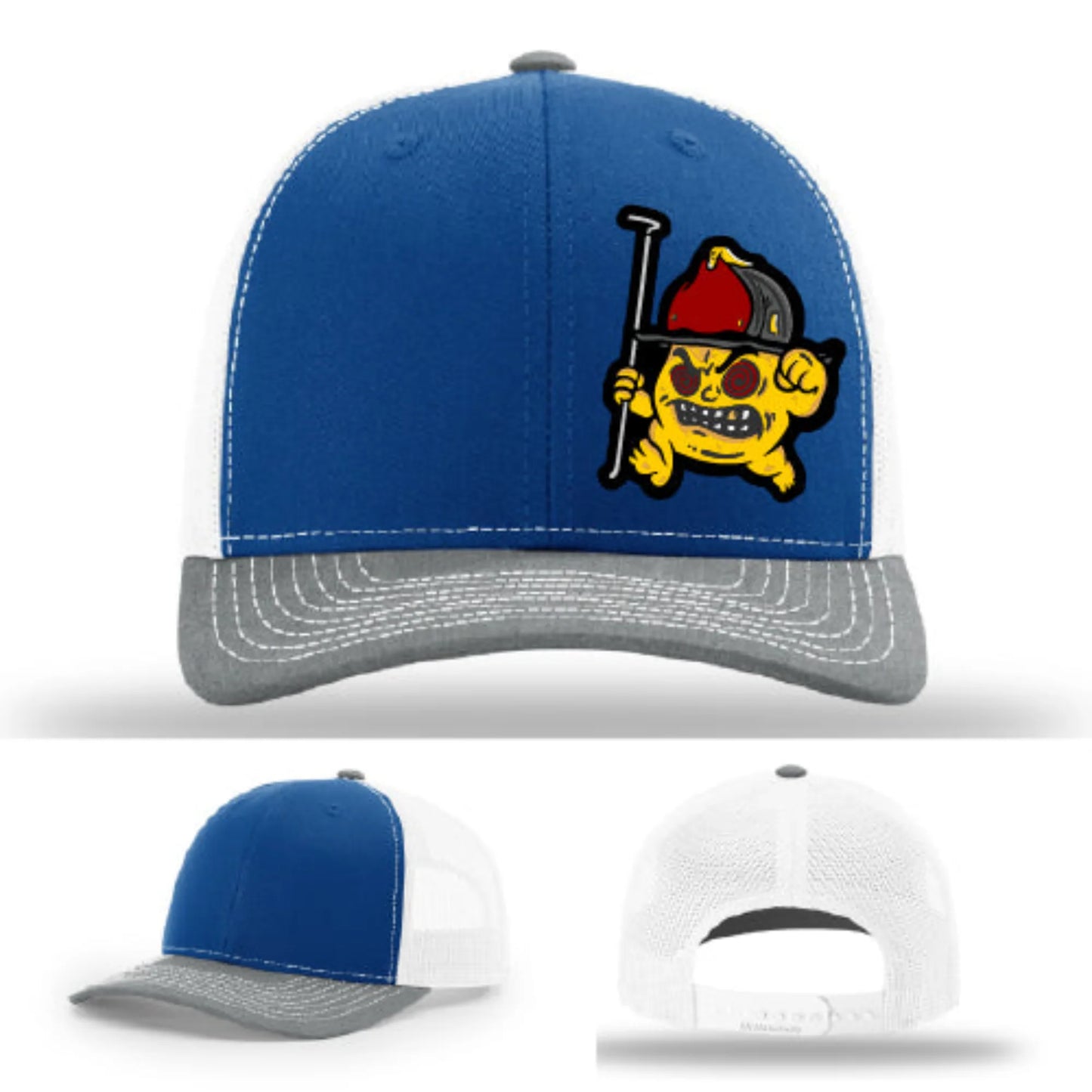Backdraft Bastard Hat | Firefighter Leather Patch Design