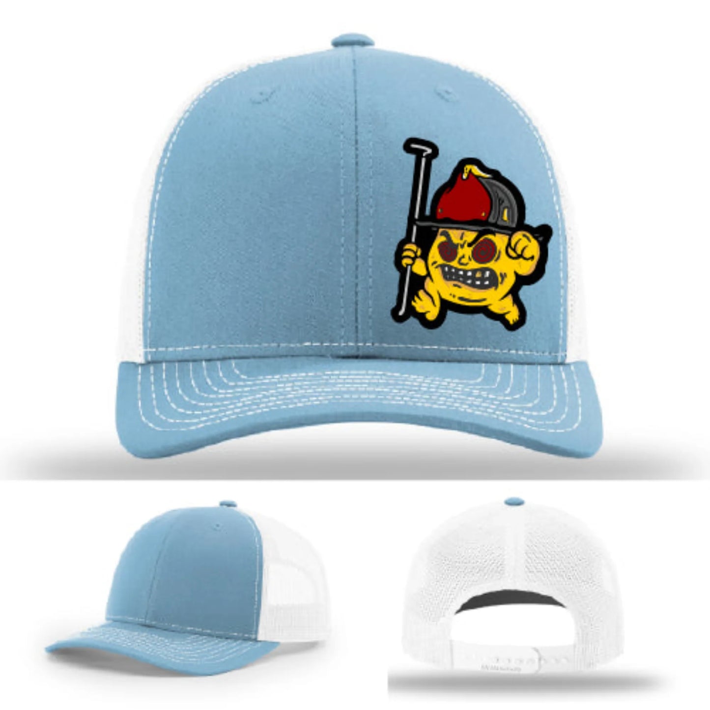 Backdraft Bastard Hat | Firefighter Leather Patch Design