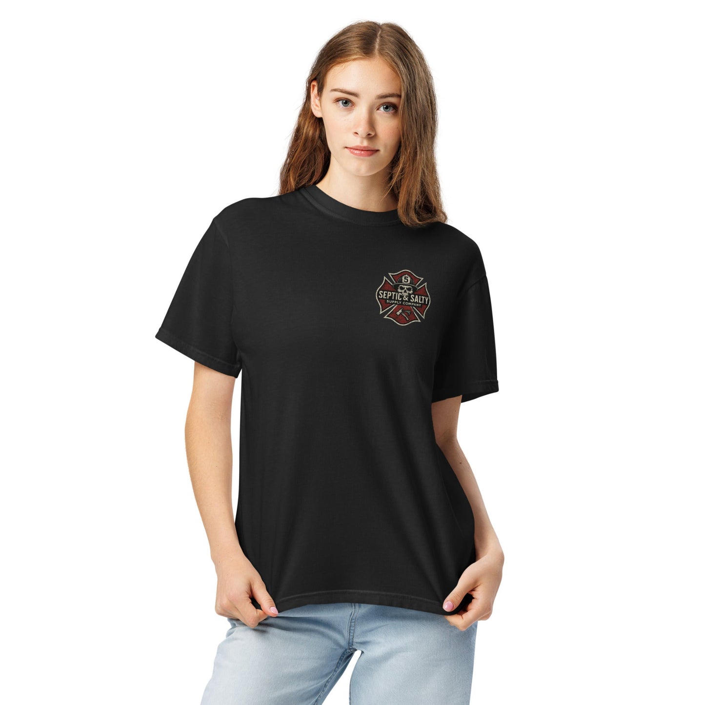 Funny firefighter t-shirt – 2nd Platoon design made for station wear and morale gear.