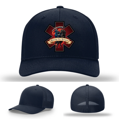 EMS Reaper Hat | Leather Patch First Responder Design