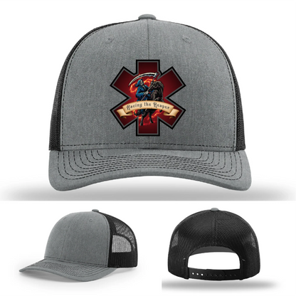 EMS Reaper Hat | Leather Patch First Responder Design