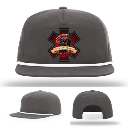 EMS Reaper Hat | Leather Patch First Responder Design