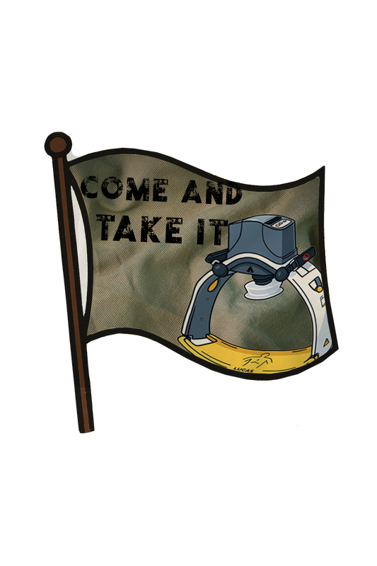 “Come and Take It” LUCAS CPR Sticker -  Firehouse Humor for Firefighters