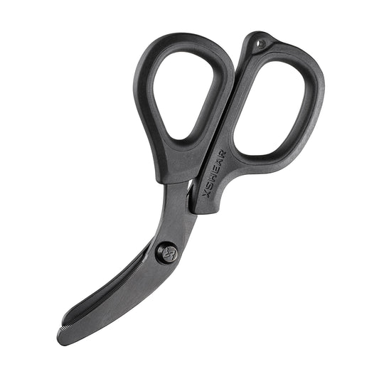 Black scissors with 'X-Acto' branding on a white background