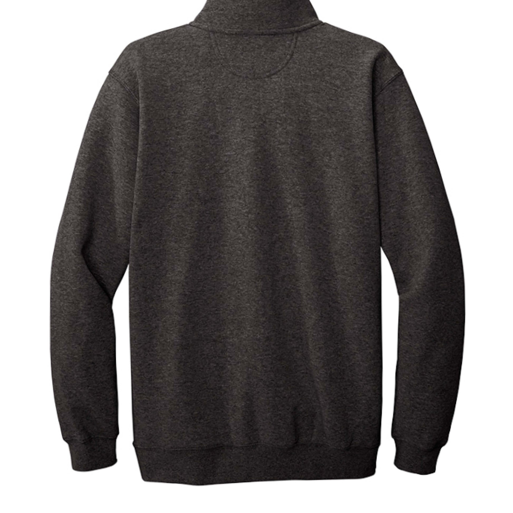 The Founders’ Carhartt back view of mock neck sweatshirt, perfect for fire service and firefighter apparel.