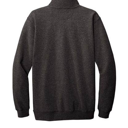 The Founders’ Carhartt back view of mock neck sweatshirt, perfect for fire service and firefighter apparel.